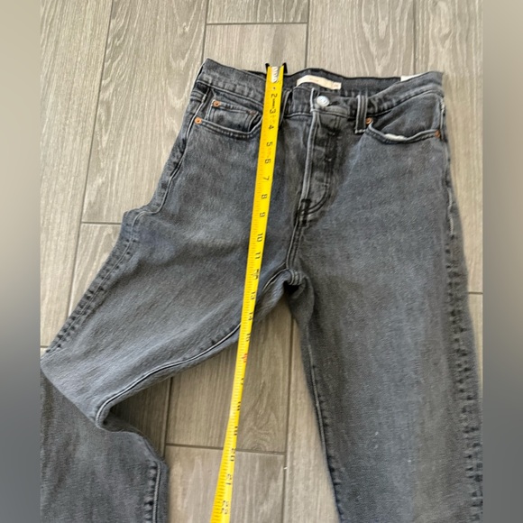 Levi's|Women’s Wedgie Slim Dark Gray Straight Jeans,high waist•••size 26,staple - Picture 14 of 16